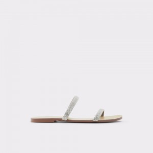 Sandalias Aldo Crelallan Flat sandal Mujer Grises | HQMCRD185