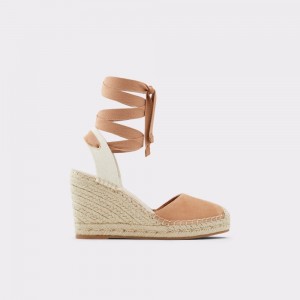 Sandalias Aldo Efemina Wedge sandal - Wedge heel Mujer Marrom | NSZPVF165