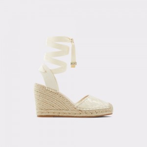 Sandalias Aldo Efemina Wedge sandal - Wedge heel Mujer Blancos | BQPDIW250