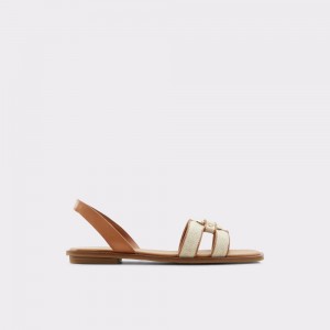 Sandalias Aldo Fandra Sling back sandal Mujer Beige Claro | FNTZWJ432