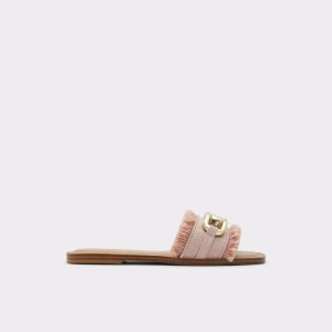 Sandalias Aldo Fringie Slide sandal Mujer Rosas Claro | HYDKME278