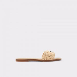 Sandalias Aldo Glaeswen Slide sandal Mujer Beige | BPINUA783