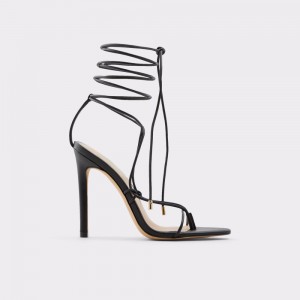 Sandalias Aldo Glaosa Strappy heeled sandal - Stiletto heel Mujer Negros | AZCSVB613