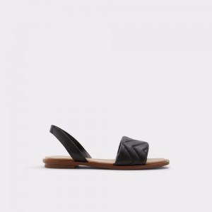 Sandalias Aldo Grirawiaflex Flat sandal Mujer Negros | SGNDUA870
