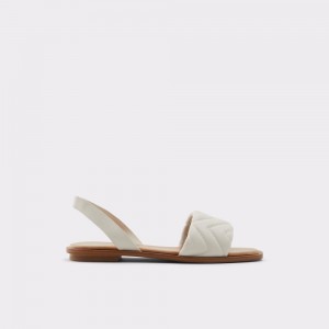 Sandalias Aldo Grirawiaflex Flat sandal Mujer Blancos | ESPOCV764