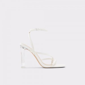 Sandalias Aldo Hainiel Strappy heeled sandal - Cup sole Mujer Blancos | SOIRYG271