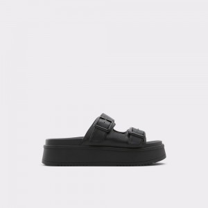 Sandalias Aldo Jika Slide sandal - Flatform Mujer Negros | ZMTWQF570