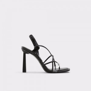 Sandalias Aldo Juliet Thong sandal Mujer Negros | QMDRHK405