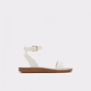 Sandalias Aldo Kedaredia Flat sandal Mujer Blancos | KESIHA810