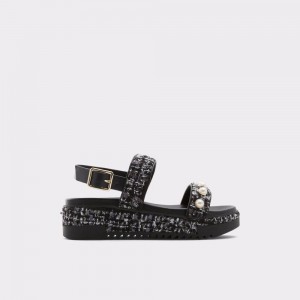 Sandalias Aldo Lapalma Wedge sandal - Flatform Mujer Negros | DKBHIS357