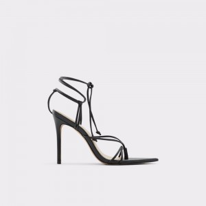 Sandalias Aldo Lona Strappy heeled sandal - Stiletto heel Mujer Negros | YDNHOG807