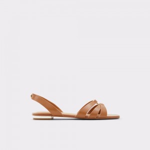 Sandalias Aldo Marassi Sling back sandal Mujer Marrom | WUBRVZ683