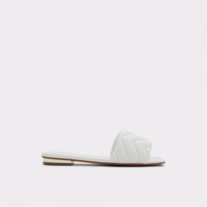 Sandalias Aldo Moniq Slide sandal Mujer Blancos | EKIBUR742