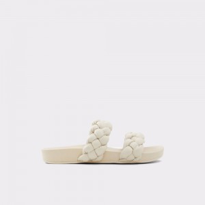 Sandalias Aldo Oaka Slide sandal Mujer Blancos | VJBSQF378