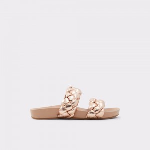 Sandalias Aldo Oaka Slide sandal Mujer Rosas Dorados | VIETYD549