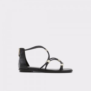 Sandalias Aldo Oceriwenflex Mujer Negros | OZXDSM935