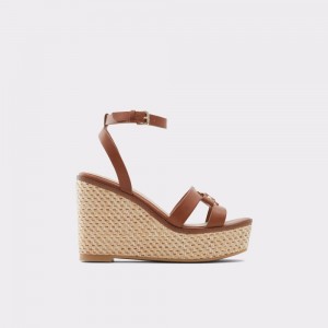 Sandalias Aldo Onan Wedge sandal - Wedge heel Mujer Marrom | JYEPNV147