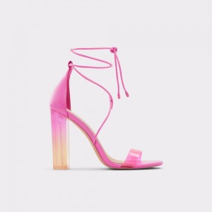 Sandalias Aldo Onardonia Strappy heeled sandal Mujer Fucsia | ZSMTFP039