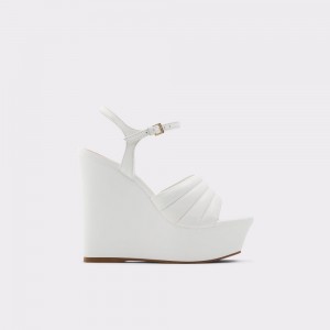 Sandalias Aldo Parri Heeled sandal - Wedge heel Mujer Blancos | AHDKYZ368