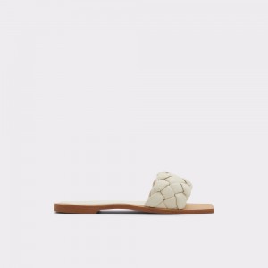 Sandalias Aldo Poets Slide sandal Mujer Blancos | ABZCHD502