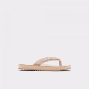 Sandalias Aldo Polo Flip flops Mujer Rosas Dorados | KMTAVI482