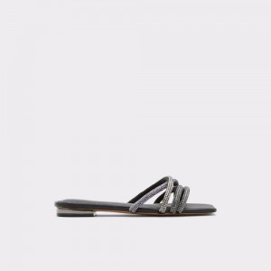 Sandalias Aldo Rossie Slide sandal Mujer Negros | IAFZXG453