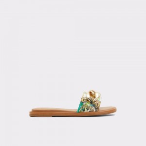 Sandalias Aldo Sydling Slide sandal Mujer Azules | QCVTBO421
