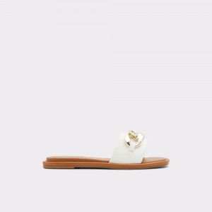 Sandalias Aldo Sydling Slide sandal Mujer Blancos | RBAEGX816