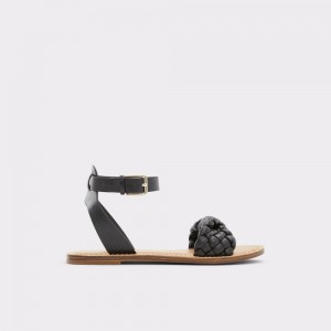 Sandalias Aldo Tressa Sling back flat sandal Mujer Negros | SKYRMZ148