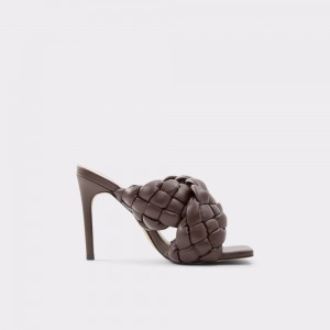 Sandalias Aldo Tressu High heel sandal - Stiletto heel Mujer Marrom Oscuro | RVANCQ695