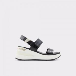 Sandalias Aldo Wedge sandal - Wedge heel Mujer Negros | IXONTQ403