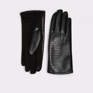 Sombreros Aldo Elbenanna Gloves Mujer Negros | NCKOET013
