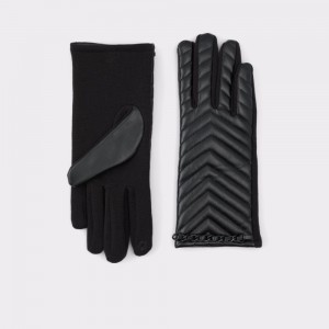 Sombreros Aldo Qahar Gloves Mujer Negros | JDOZAV923