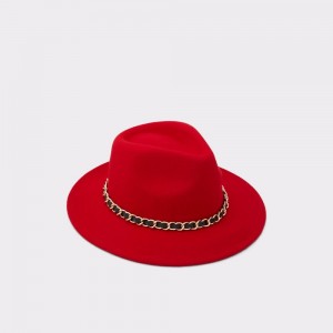 Sombreros Aldo Wesley Fedora Mujer Rojos | NVOAIX861