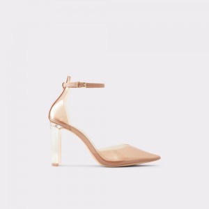 Tacones Aldo Deedee Strappy heeled shoe - Cup sole Mujer Beige | KBSCDQ324