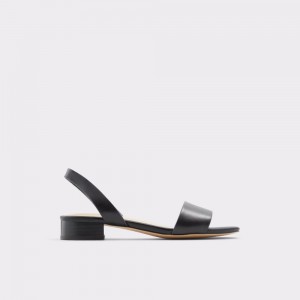 Tacones Aldo Doredda Sling back flat sandal - Block heel Mujer Negros | IDJTSY246
