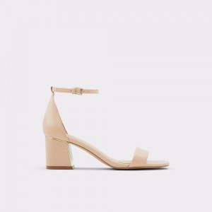 Tacones Aldo Kedeaviel Heeled sandal Mujer Beige | KJUBDF031