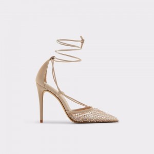 Tacones Aldo Ladanten Strappy heeled shoe Mujer Beige | BETCPS395