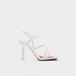 Tacones Aldo Luvly Strappy high heel sandal - Stiletto heel Mujer Blancos | MZIJTS051