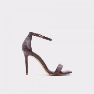Tacones Aldo Renza Ankle strap heeled sandal - Stiletto heel Mujer Rojos | ABENUS875