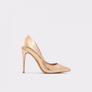 Tacones Aldo Stessy_ High heel shoe - Stiletto heel Mujer Rosas Dorados | QFAIMH082