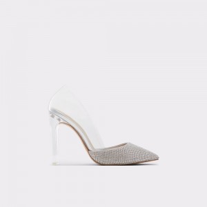 Tacones Aldo Violetta High heel shoe Mujer Plateados | HJZILU613