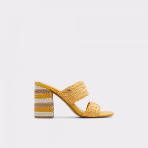 Tacones Aldo Wavan Mujer Amarillos | KEYHTX452