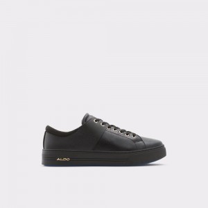 Tenis Aldo Agassi Low top sneaker Hombre Negros | YUHLJZ623