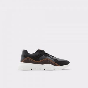 Tenis Aldo Anyan Jogger Sole Sneaker Hombre Negros | UPQJEV405