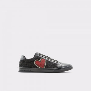 Tenis Aldo Carapetos Low top sneaker Hombre Negros | DSUAXC134