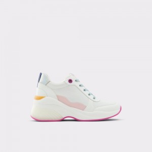 Tenis Aldo Cerina Wedge sneaker Mujer Blancos | PNUGKV216