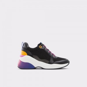 Tenis Aldo Cerina Wedge sneaker Mujer Negros | HKGNRO860