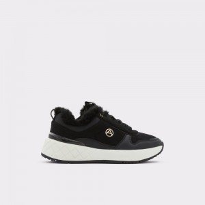 Tenis Aldo Citycozy Low top sneaker - Jogger sole Mujer Negros | UDQBPX035