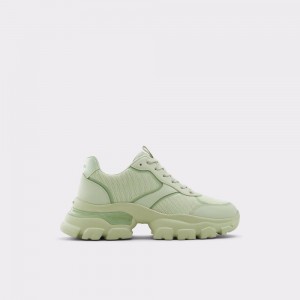 Tenis Aldo Enzia Jogger sole sneaker - Jogger sole Mujer Verdes Claro | XZRVKS678